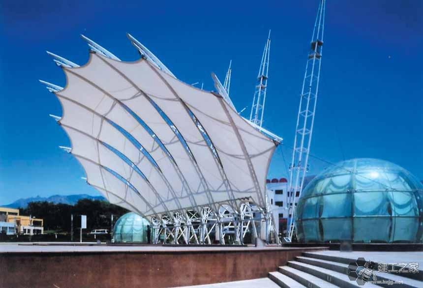 固原车棚膜结构网架